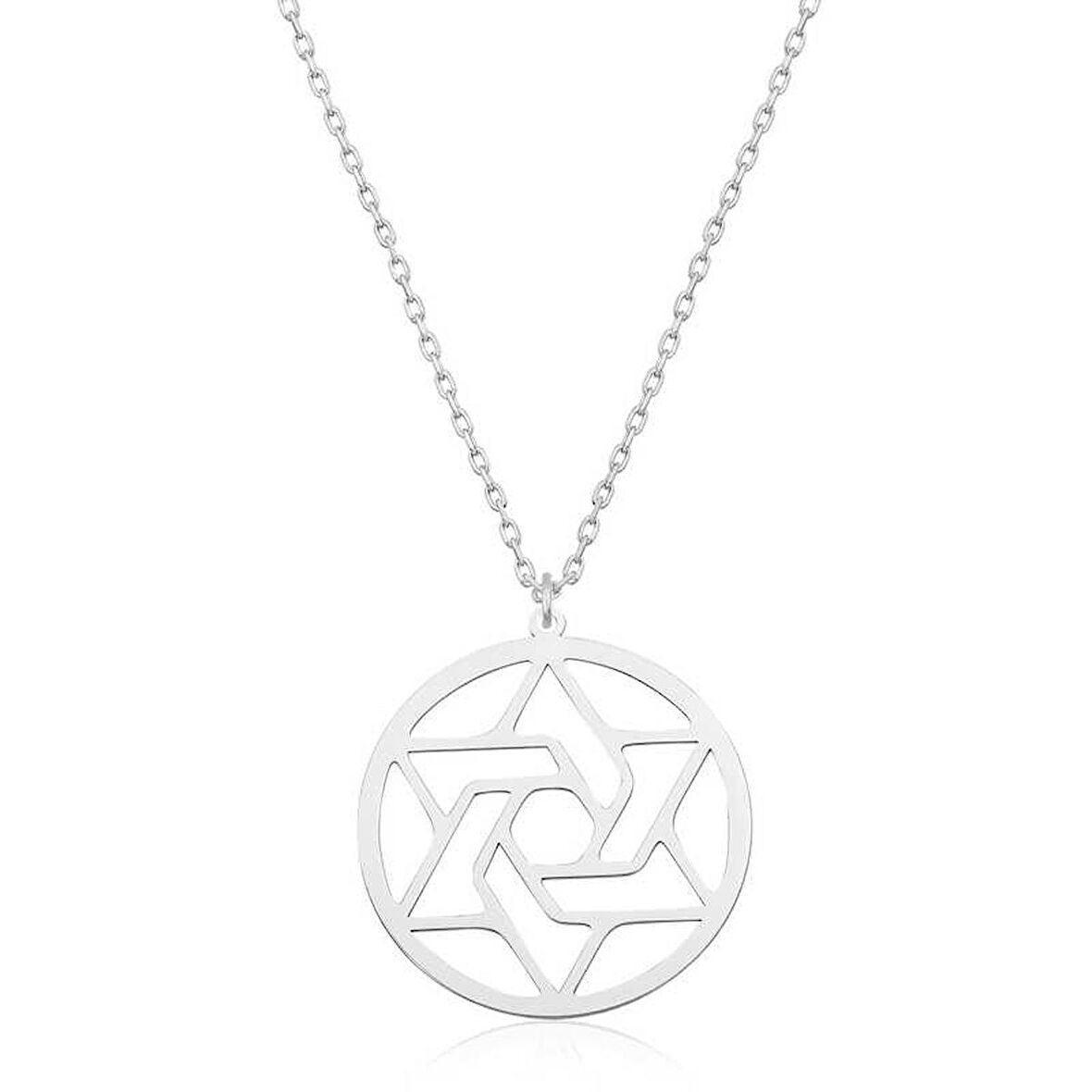 Gümüş Çember Kadın Kolye