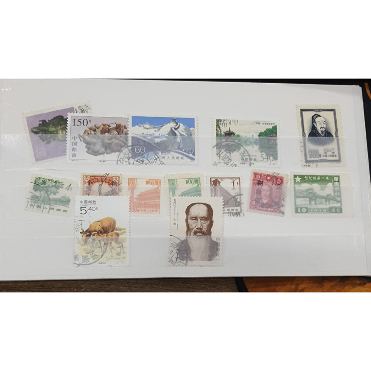 Erken Döneme Ait Koleksiyonluk Çin Pulları