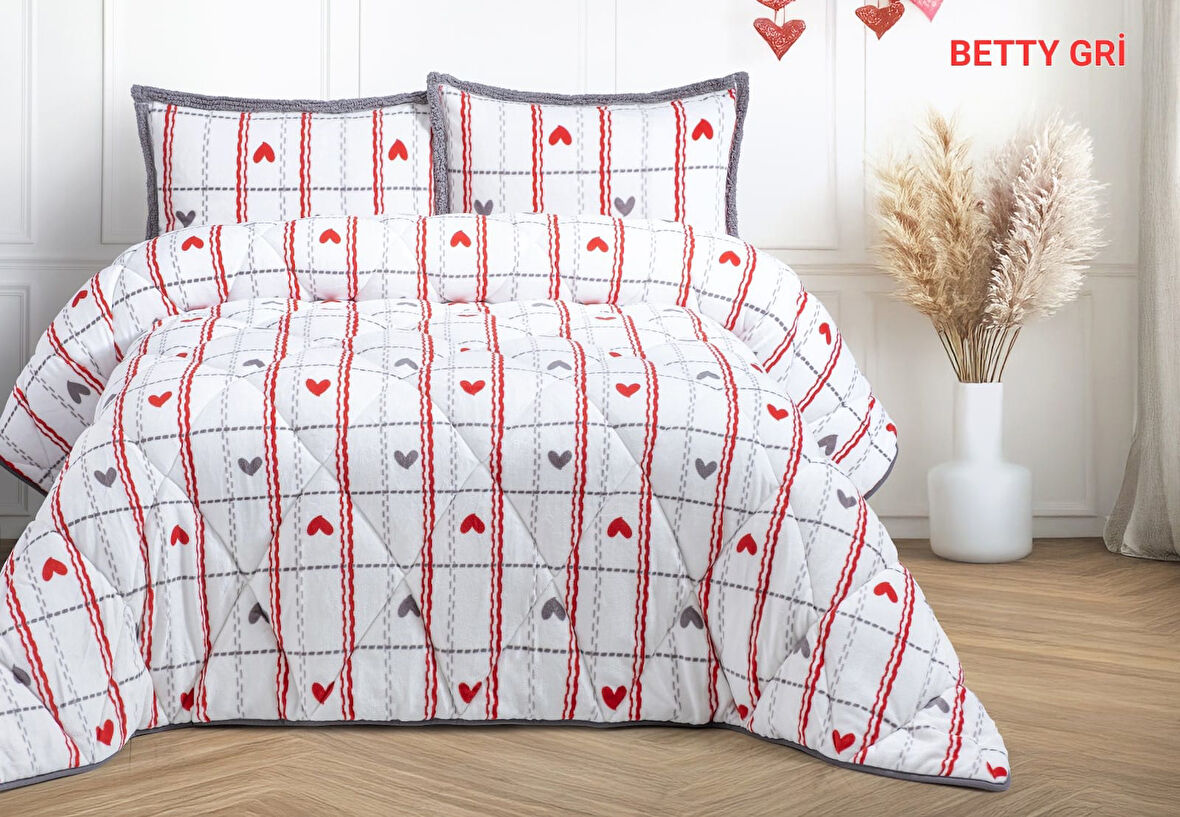 Comforter Çift Kişilik Yorgan Seti -  220x240 cm - Pvc Orijinal Çanta