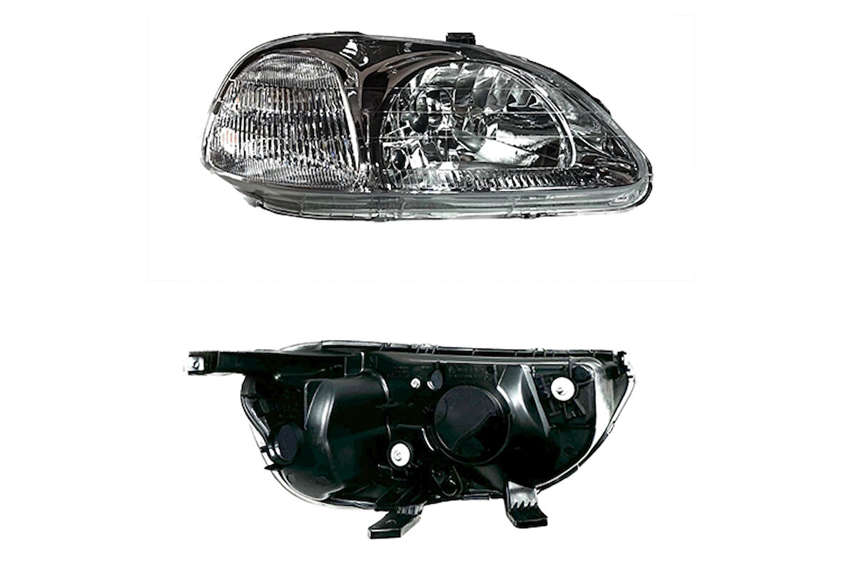 Honda Civic Far 1996-1998 Sağ  (Motorsuz /Elektrikli) ,33101-S04-G02