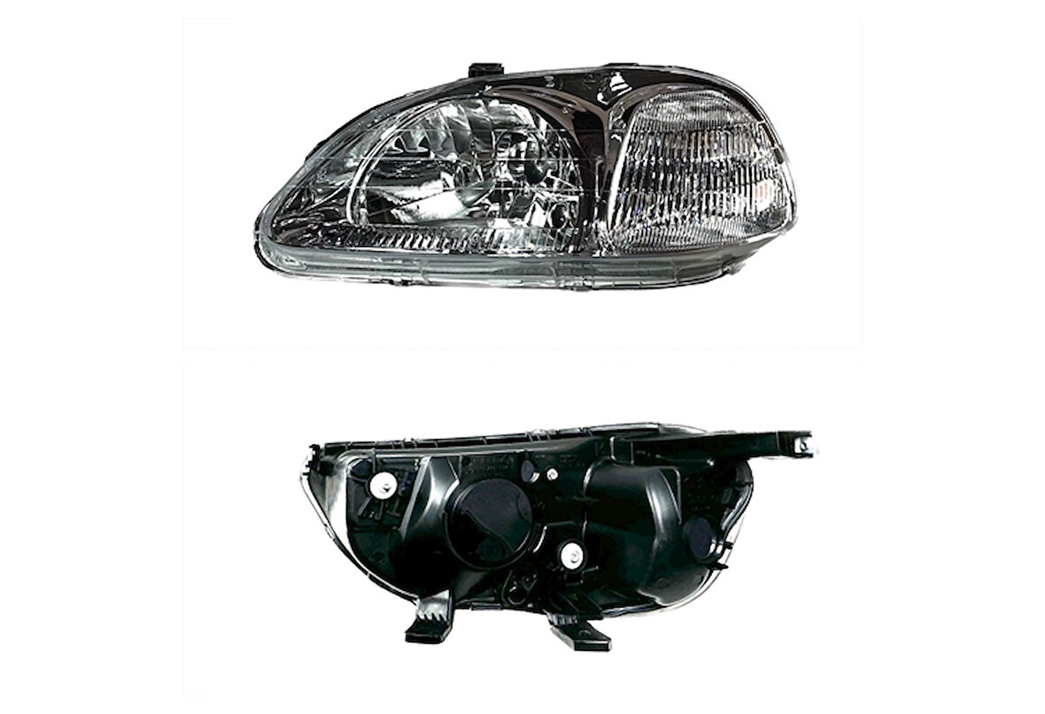 Honda Civic Far 1996-1998 Sol  (Motorsuz /Elektrikli) ,33151-S04-G02