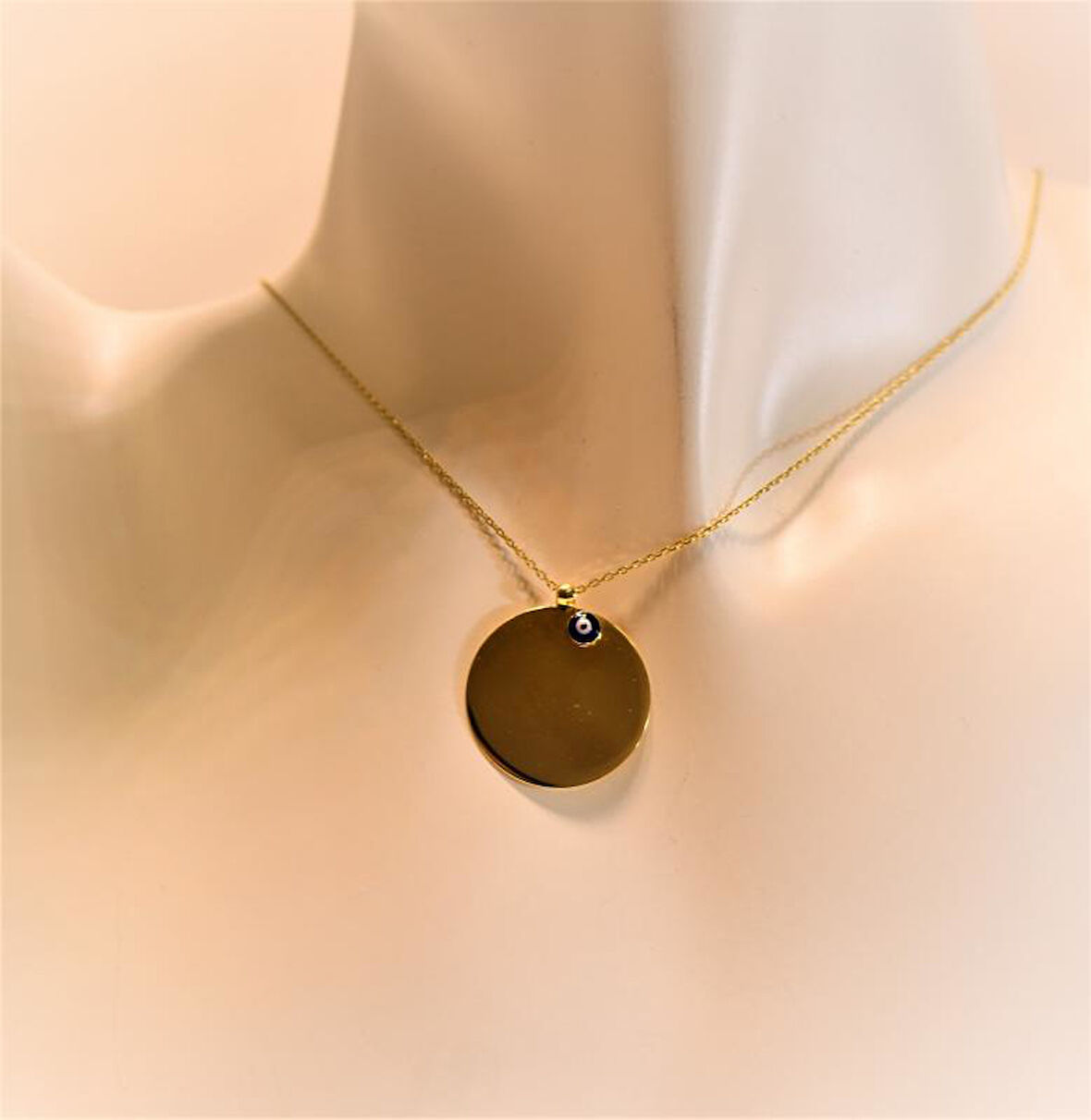 Altın İsimlikli Plaka Kolye