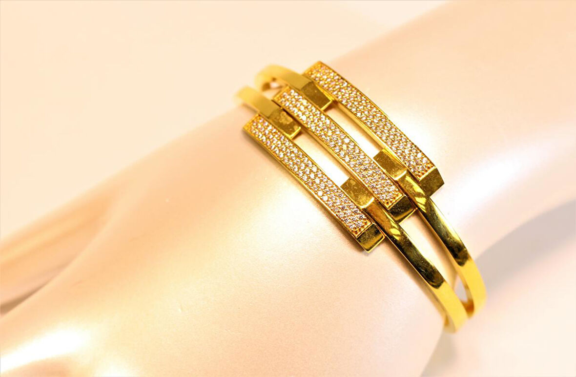 8 Ayar Kaburga Kelepçe Bilezik