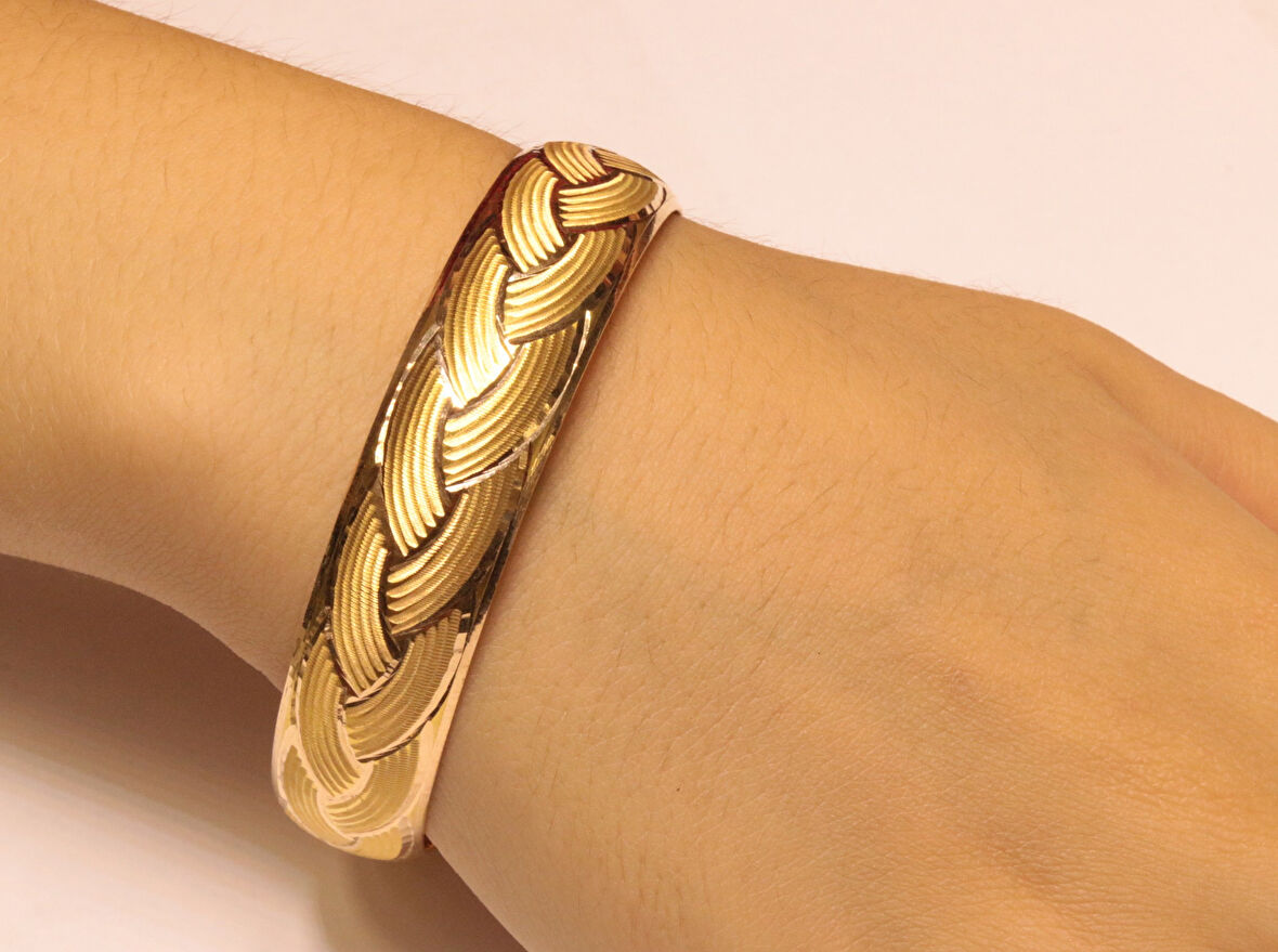 14 Ayar Altın Hediyelik Bilezik 2102