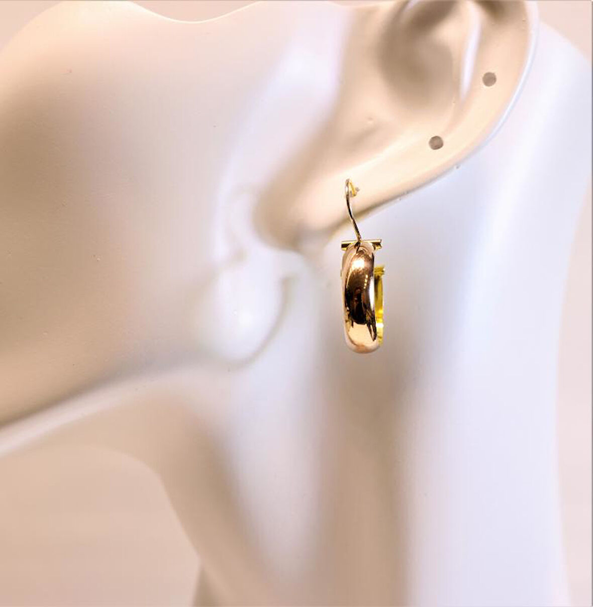 Altın Halka Anne Küpesi