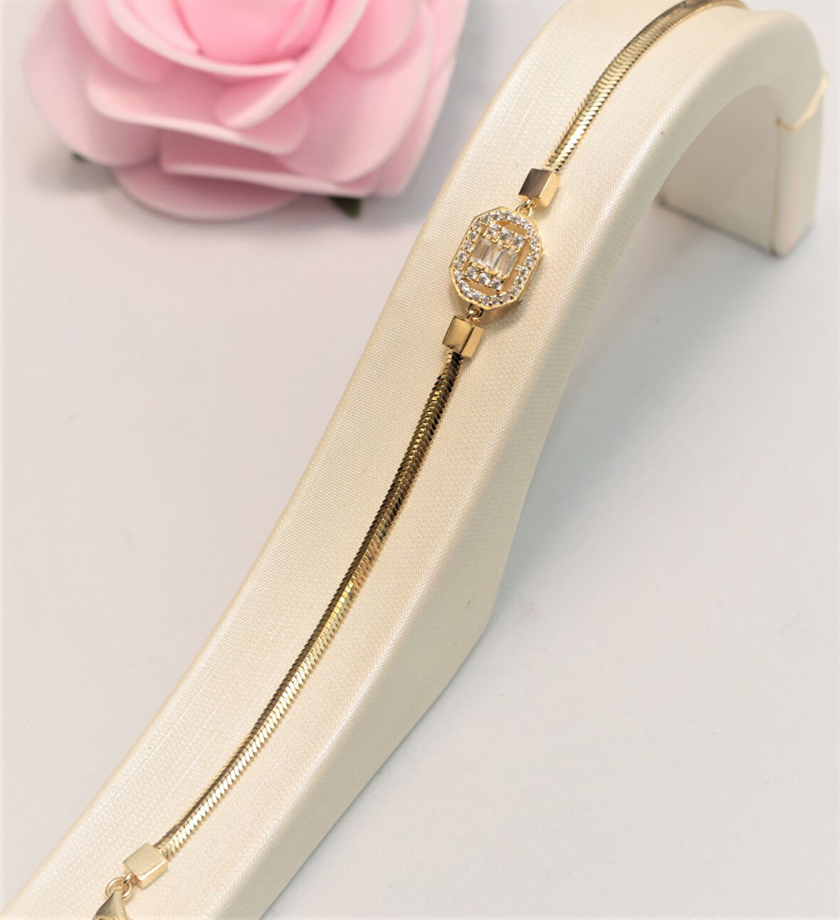 Baget Taşlı Künye-Bileklik