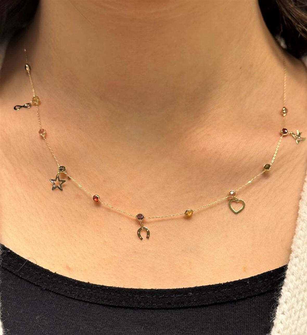 Altın Şans Kolyesi