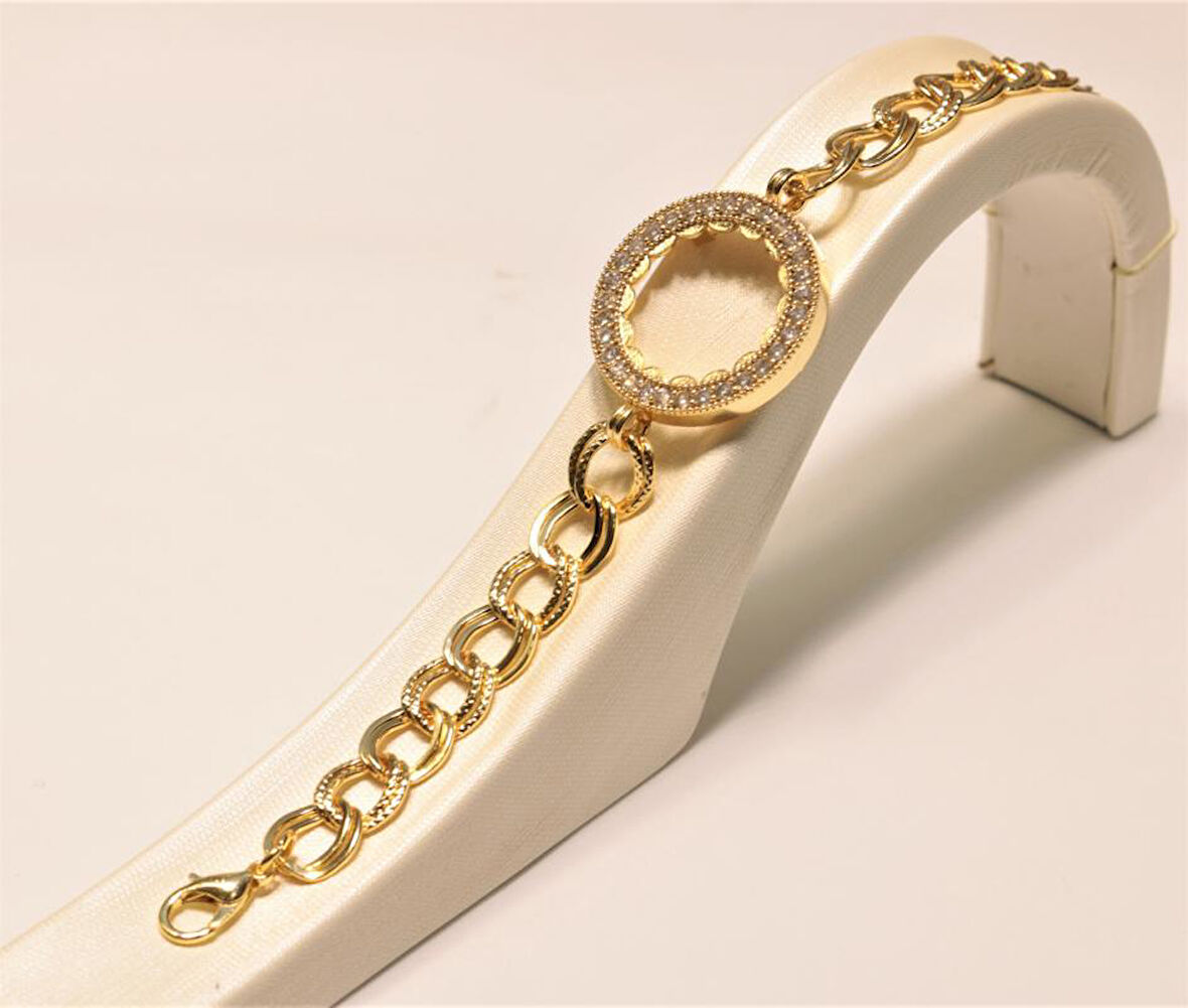 Çeyrek İçin Altın Kaplama Bileklik