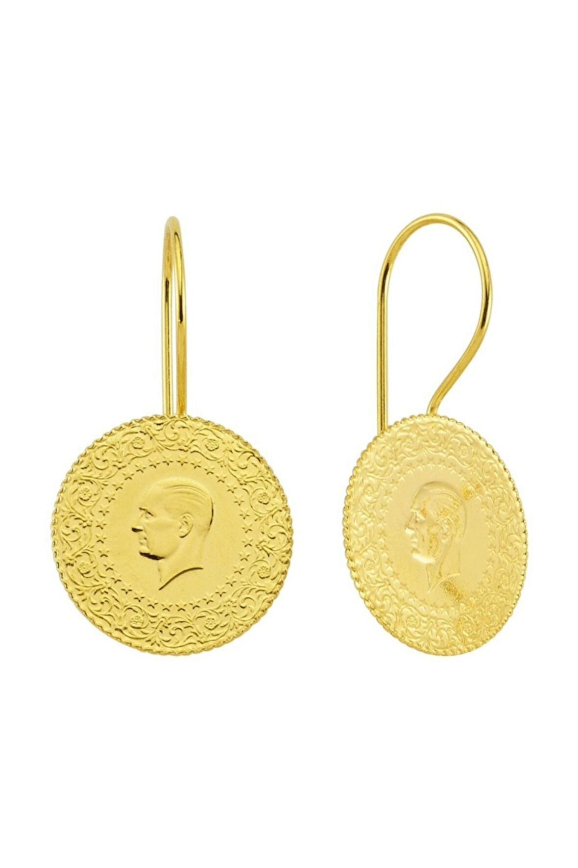 Çeyrek Altın Küpe 25072