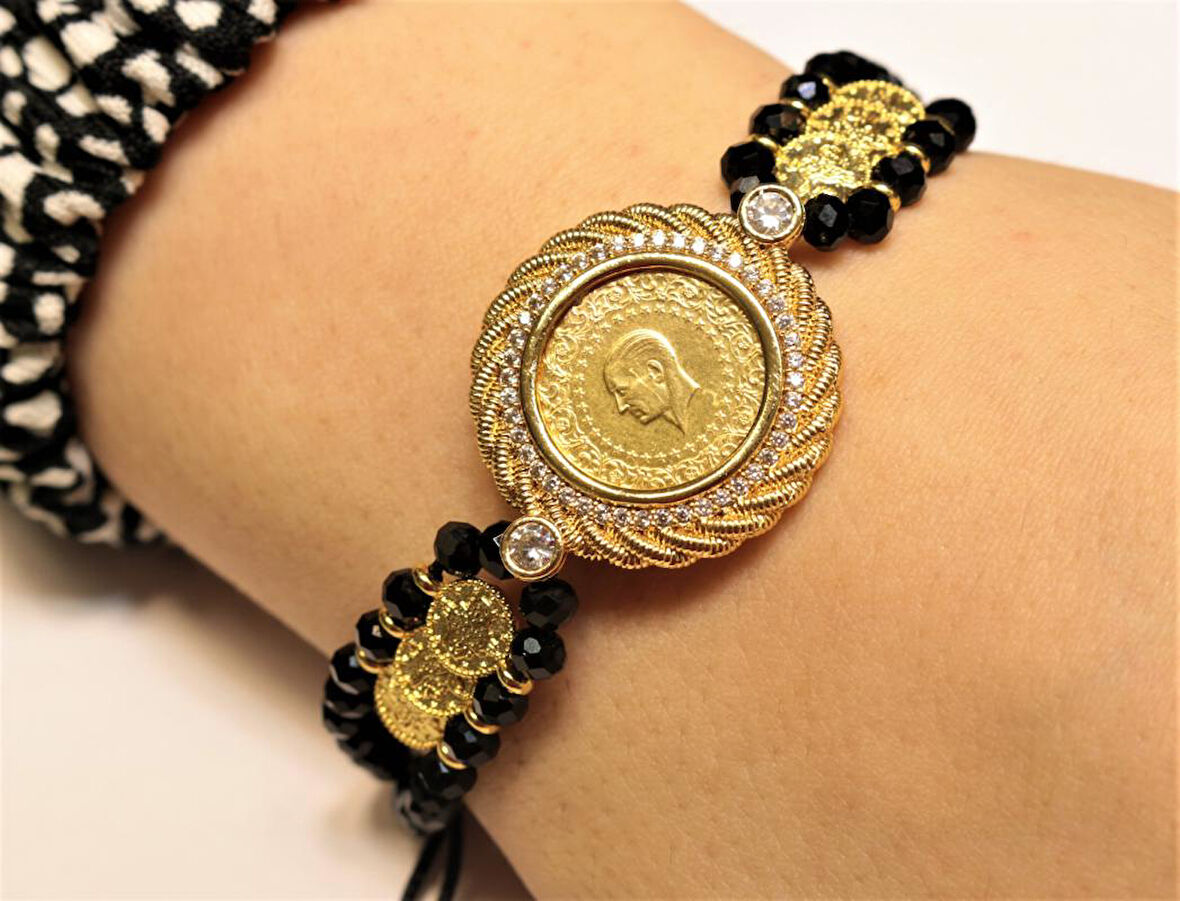 Çeyrek Altın Kadın Bileklik