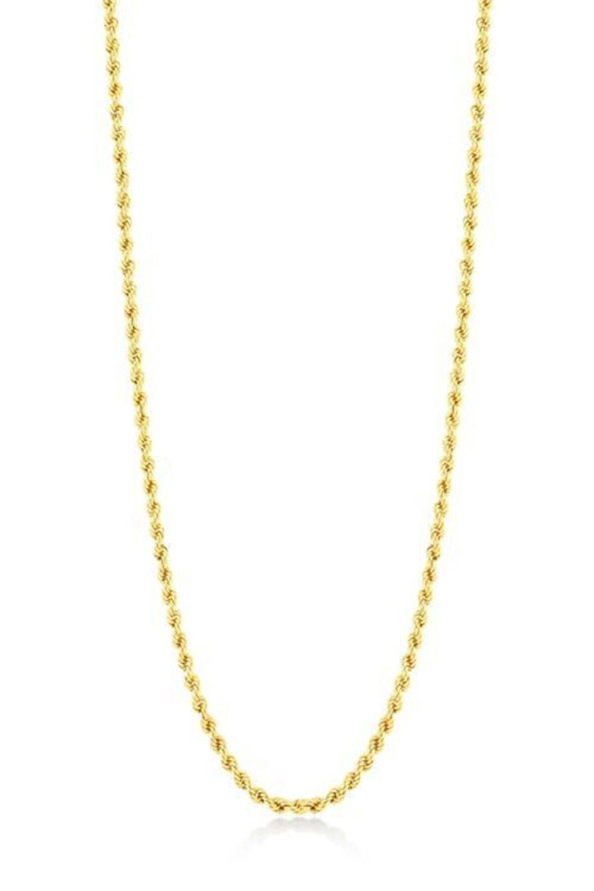 Altın Halat Burgu Zincir