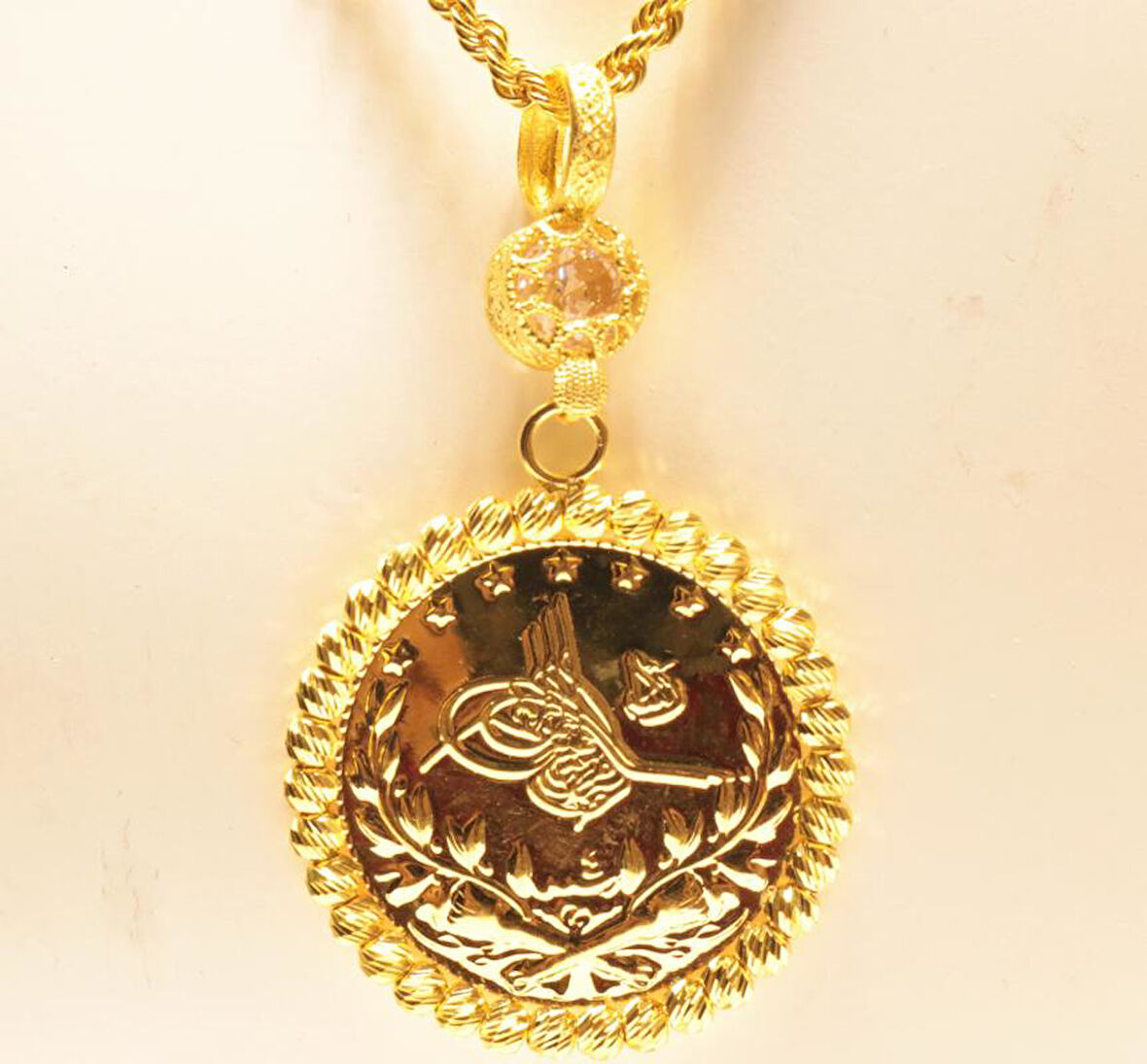 Altın Baskı Reşat Altın Kolye Ucu 26001-2