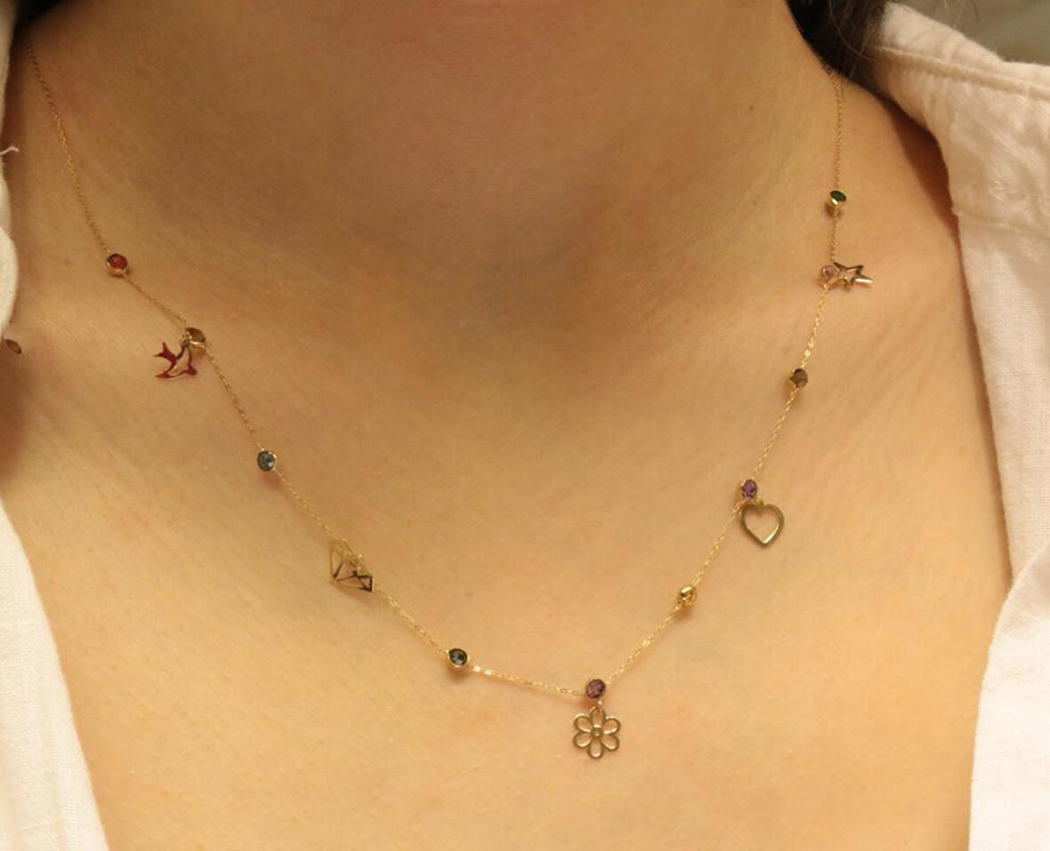 Altın Şans Kolyesi