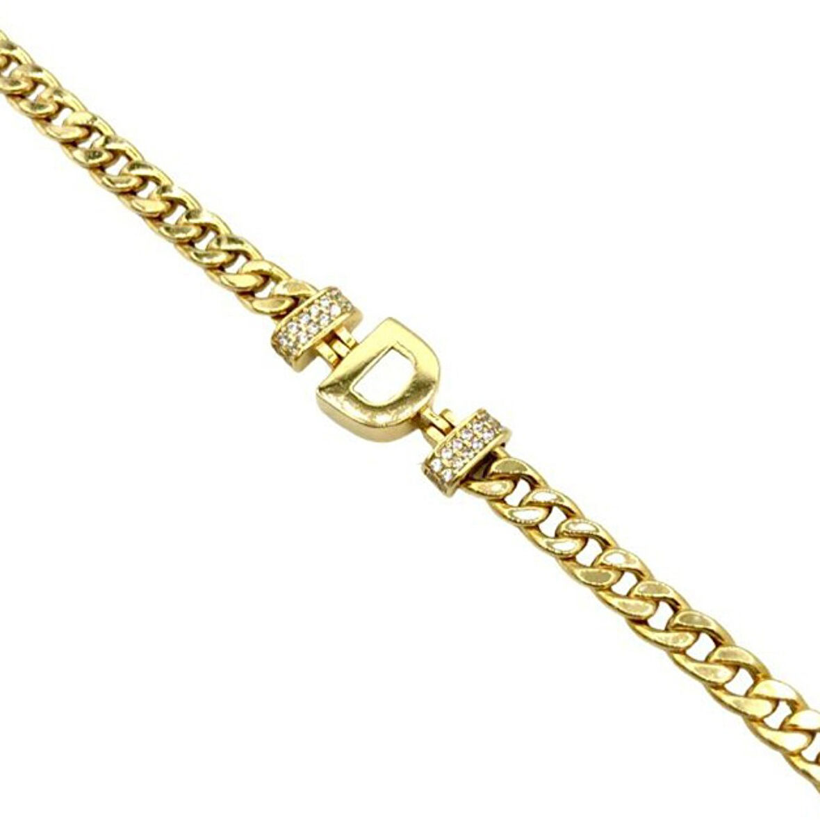 Altın D Harfli Gurmet Bileklik-Künye