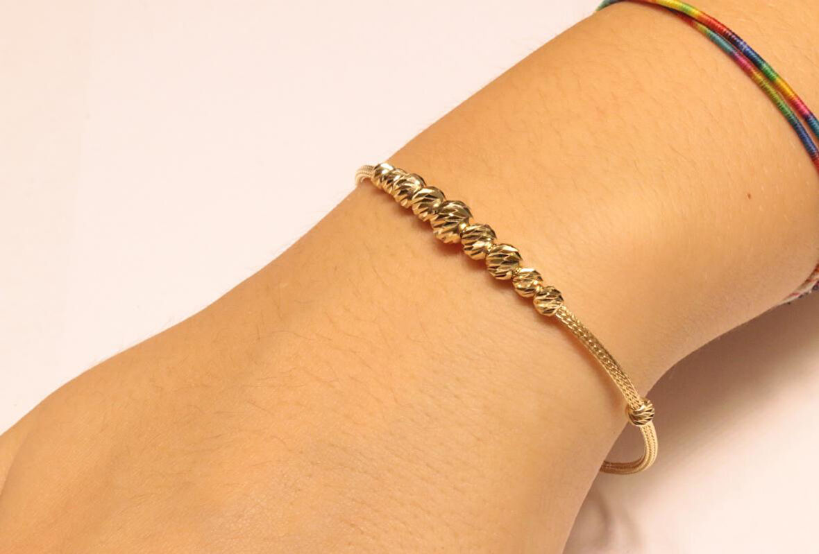 Altın Dorika Toplu Bileklik