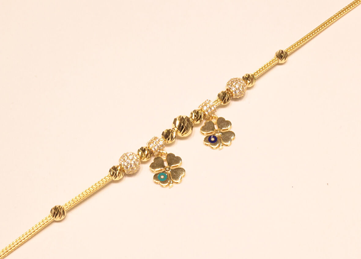 Altın Charm Bileklik