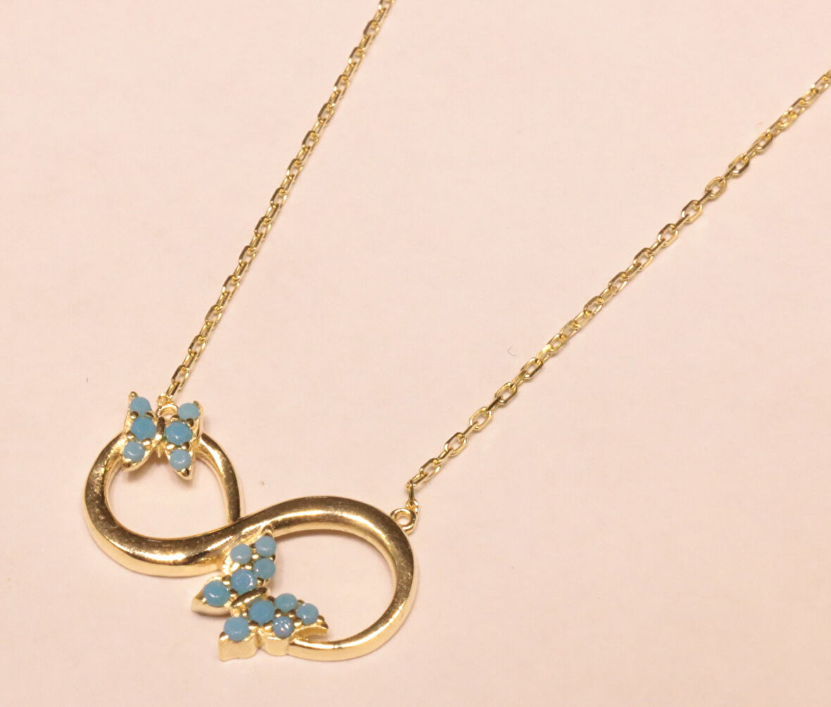 Altın Sonsuzluk Model Hayalet Kolye