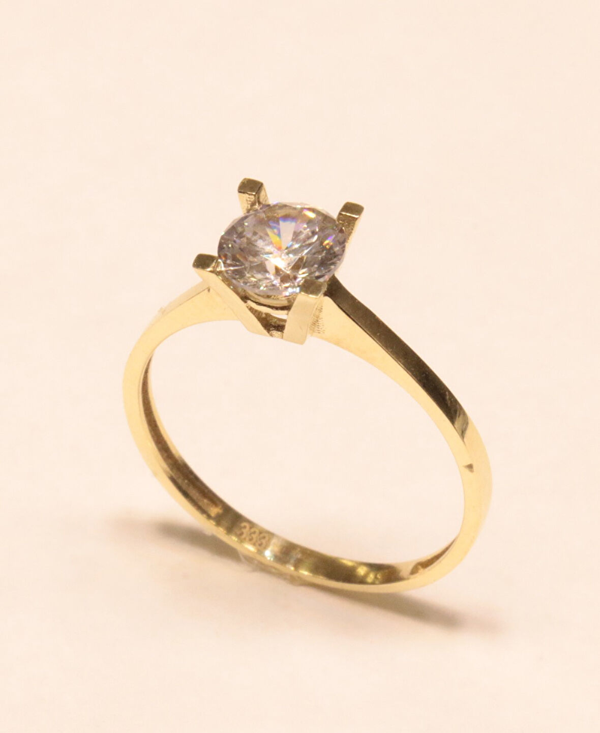 Altın Tek Taş Yüzük 34101