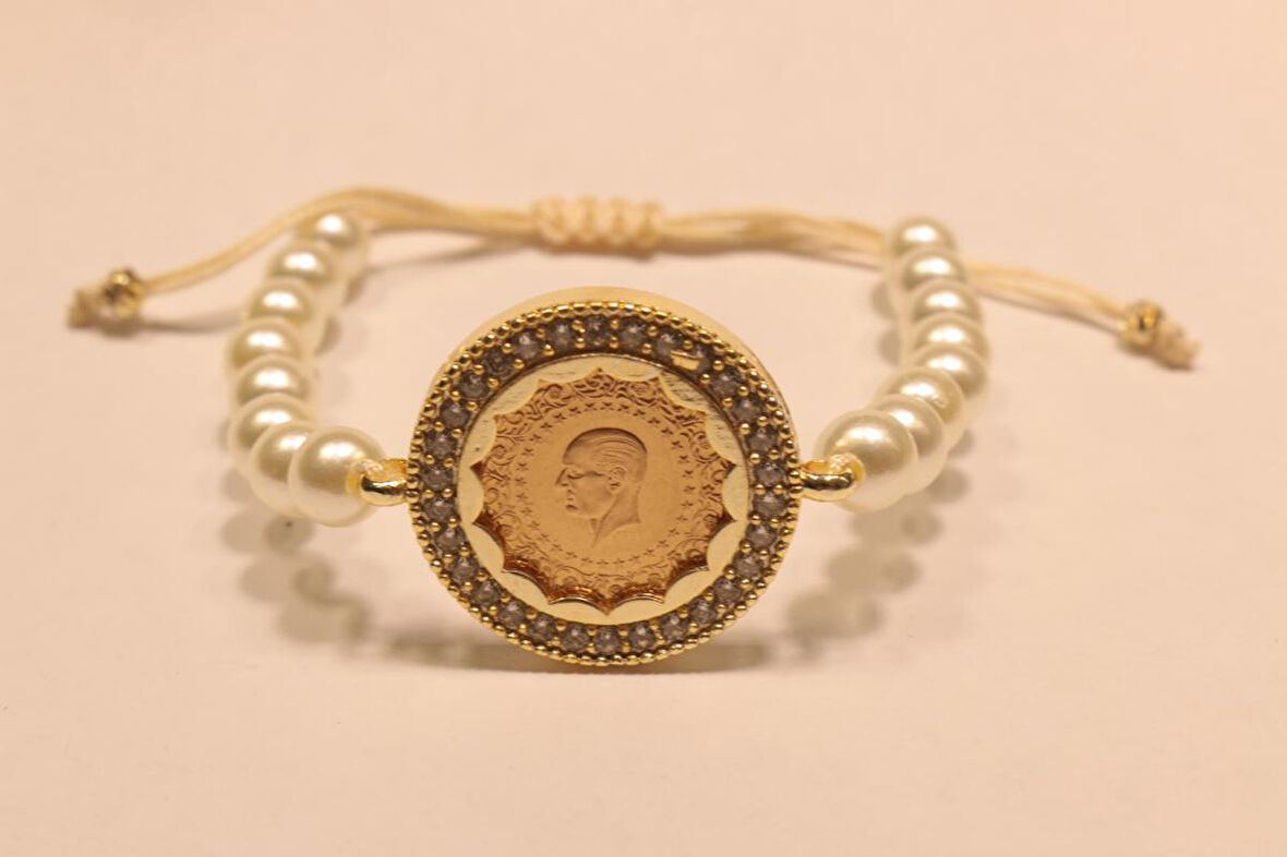 Çeyrek Altın Kolye cz23