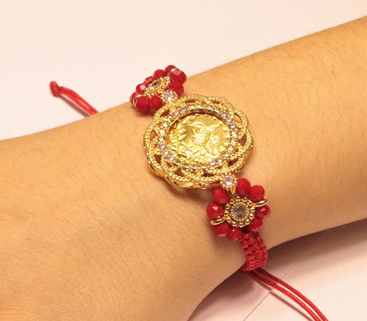 Yarım Reşat Baskı Altınlı Bileklik RB21