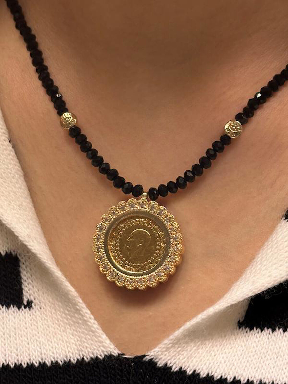 Yarım Altın Kolye YZ05