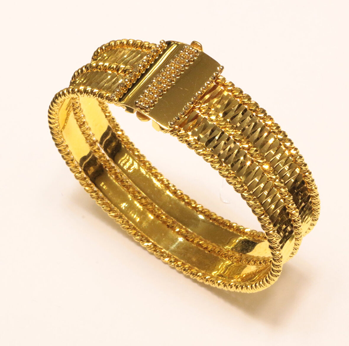 Altın Dorika Toplu Kelepçe Bilezik 32089