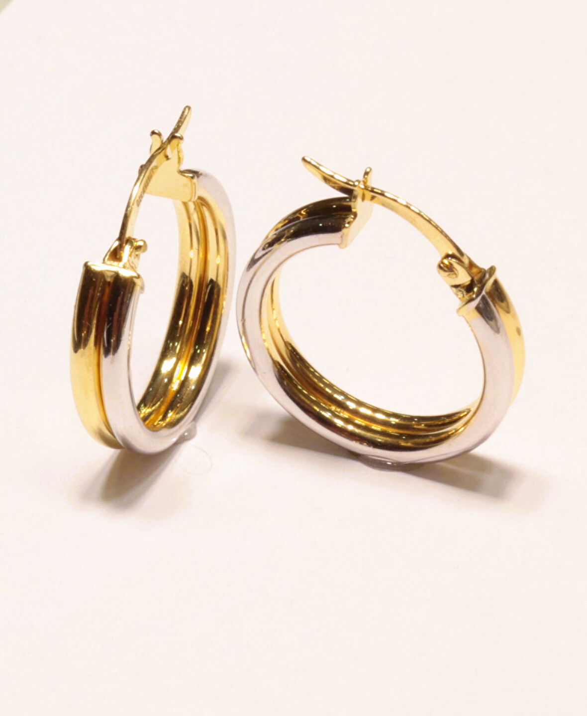  14 Ayar Altın Halka Küpe 25123