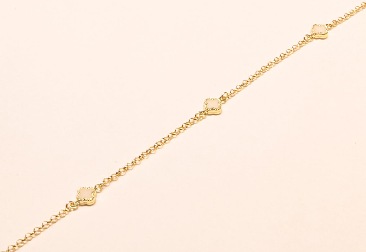  Altın Yonca Model Bileklik 233130