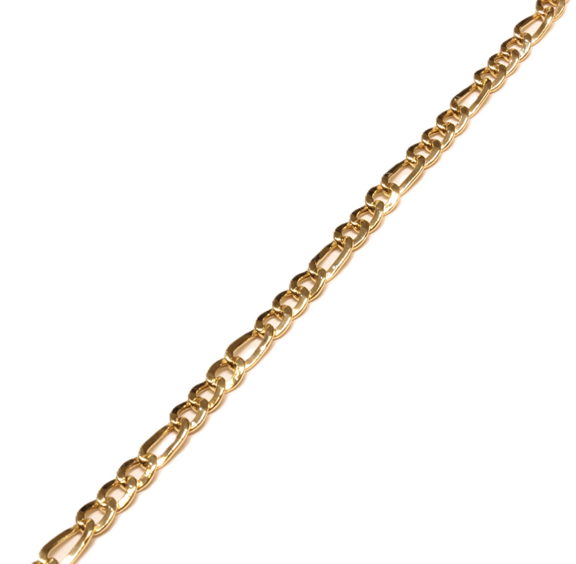  14 Ayar Altın Erkek Figaro Bileklik 233153