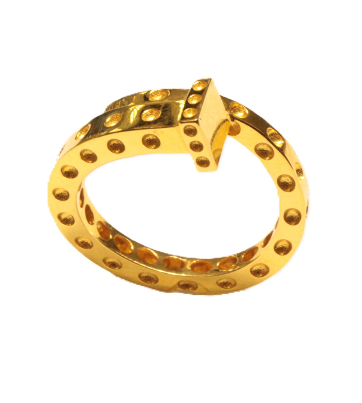 14 Ayar Altın Çivi Model Yüzük