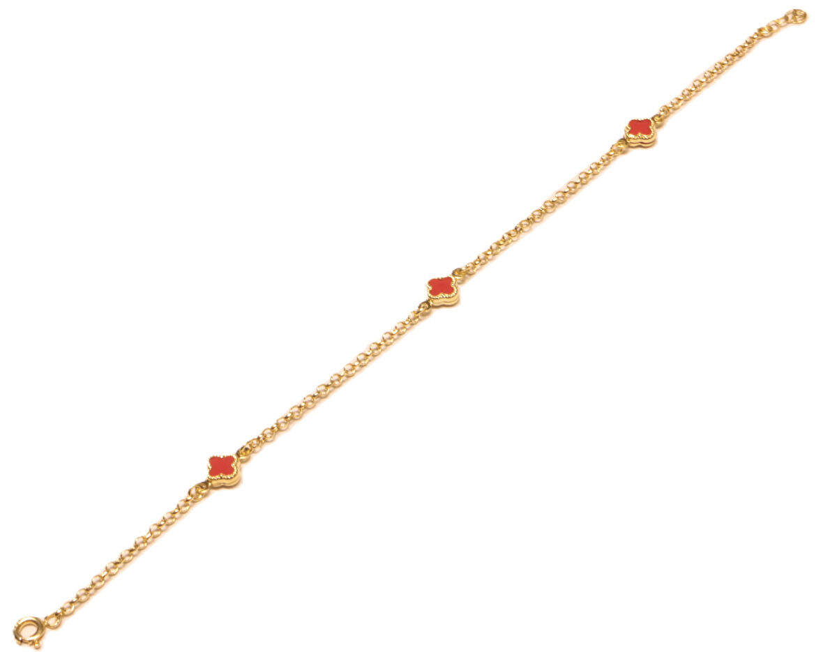  Altın Yonca Model Bileklik 233161