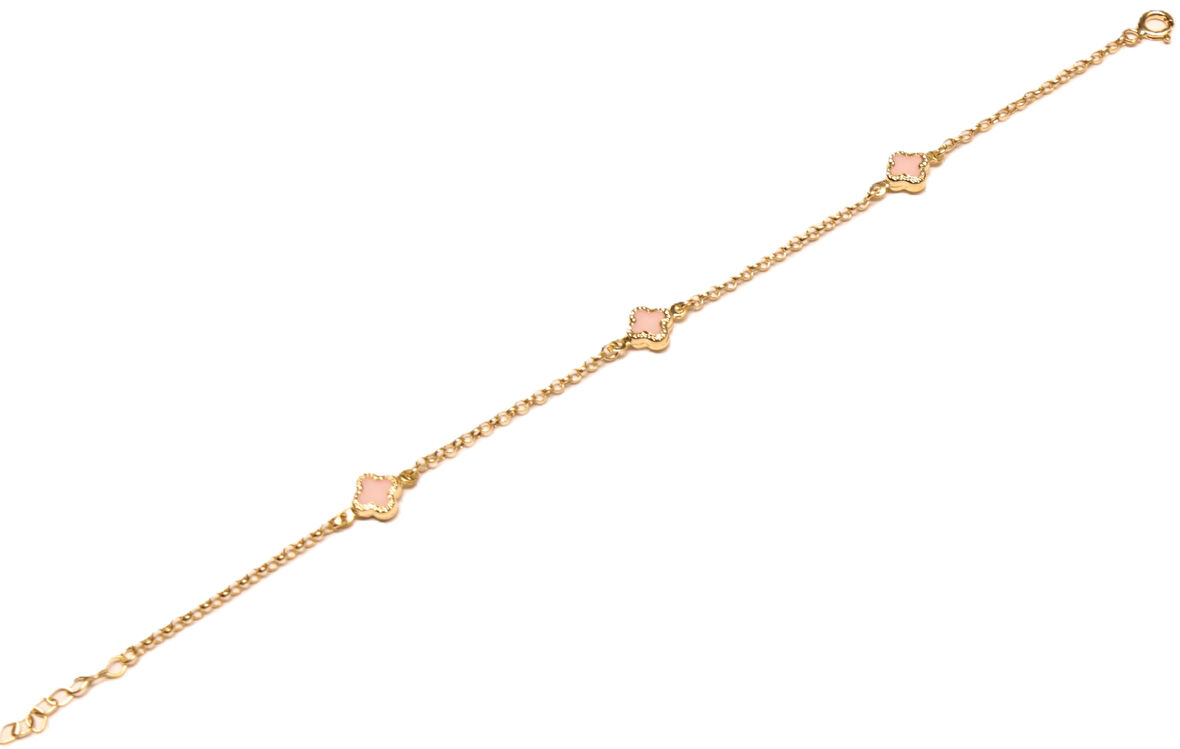 14 Ayar Yonca Bileklik