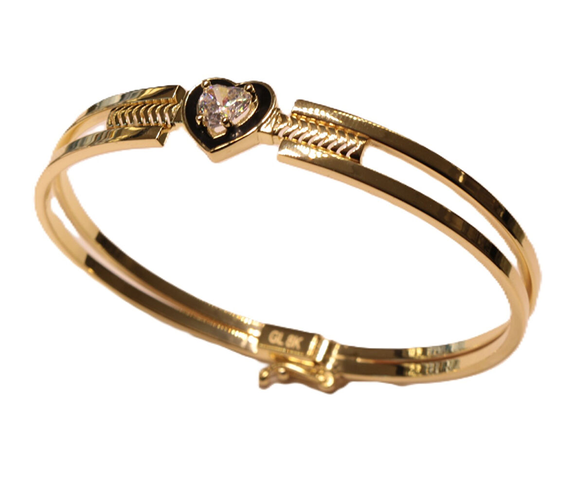  Altın Kaburga Kelepçe Bilezik