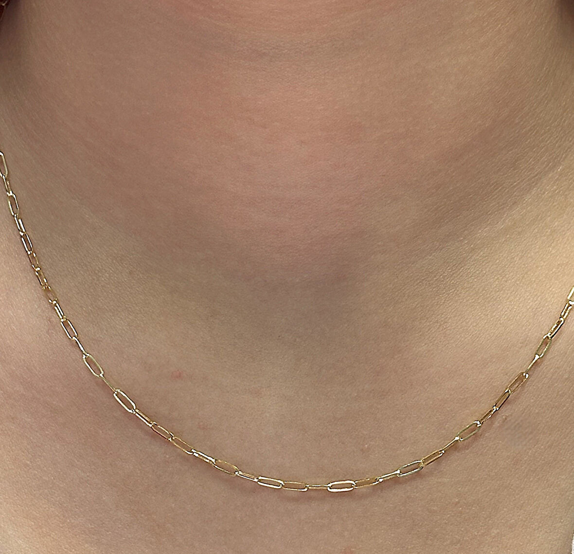  14 Ayar Altın Ataç Zincir