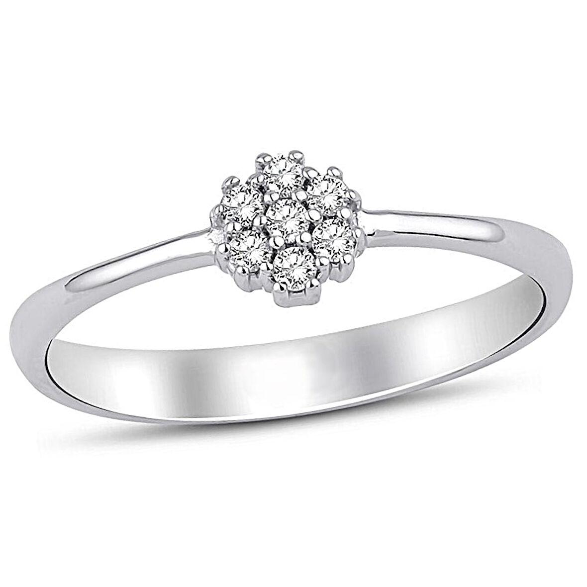  Altın Coronet Taşlı Yüzük