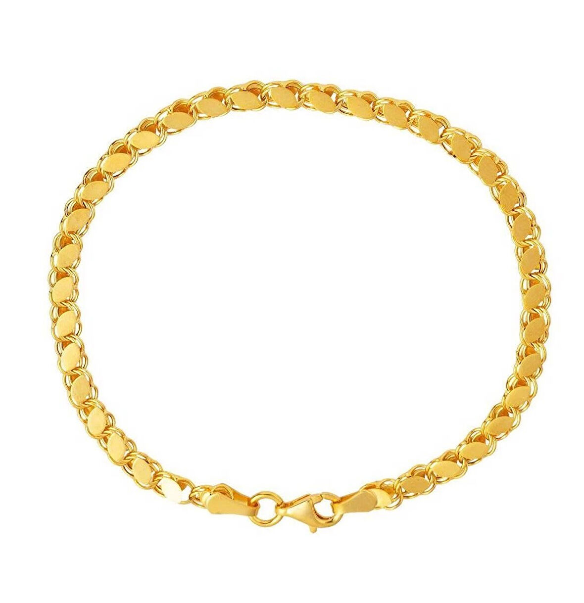  22 Ayar Altın Pullu Bileklik