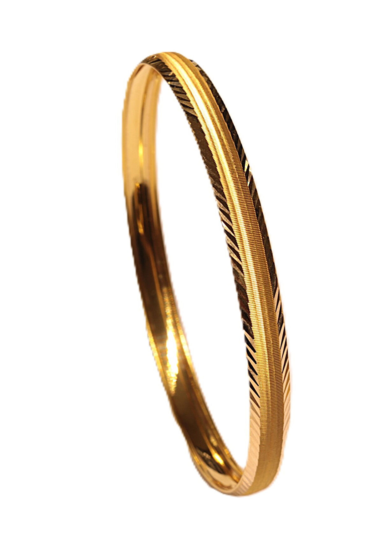  Altın Hediyelik Desensiz Bilezik 3152