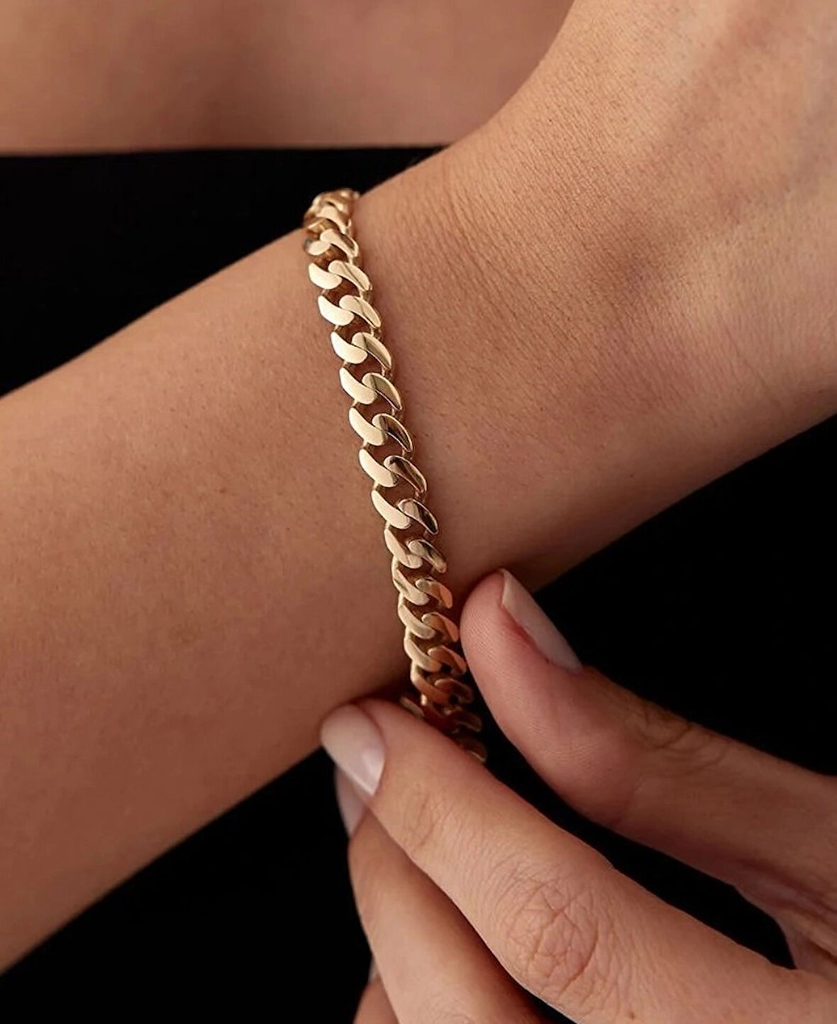 14 Ayar Altın Gurmet Bileklik