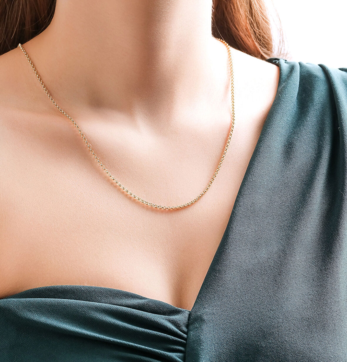 14 Ayar Altın Doç Model Zincir