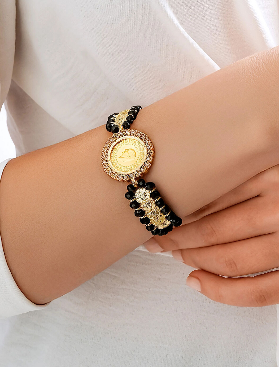 Çeyrek Altınlı Bileklik