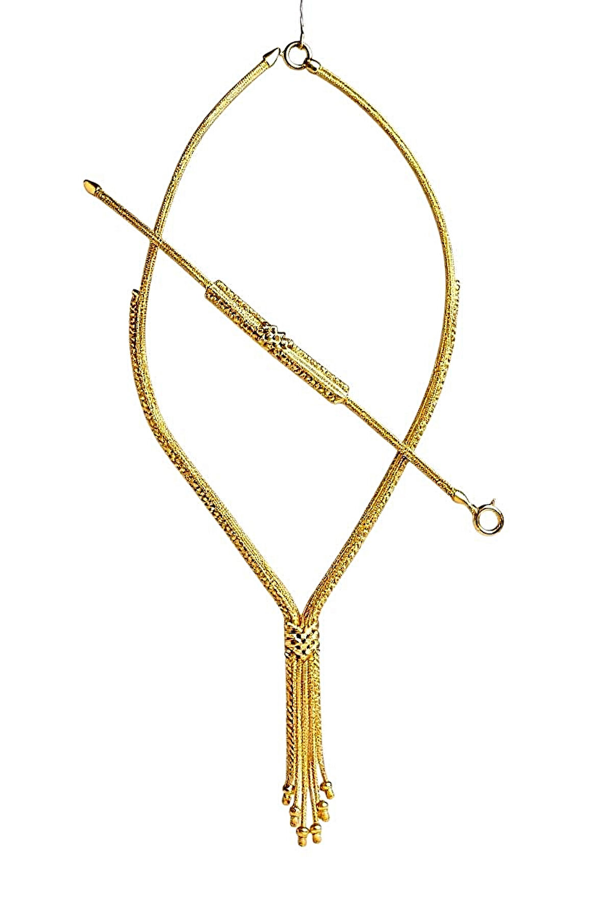 Altın Dorika Toplu Kazze Set