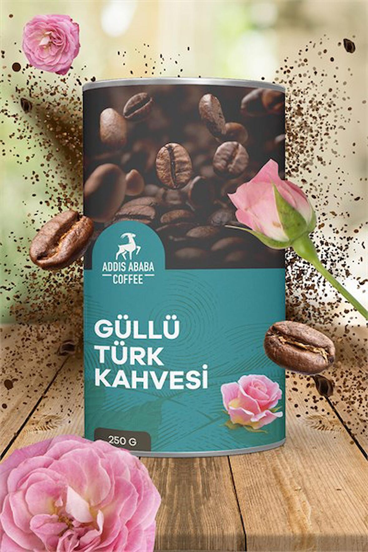 Güllü Türk Kahvesi 250 Gr.