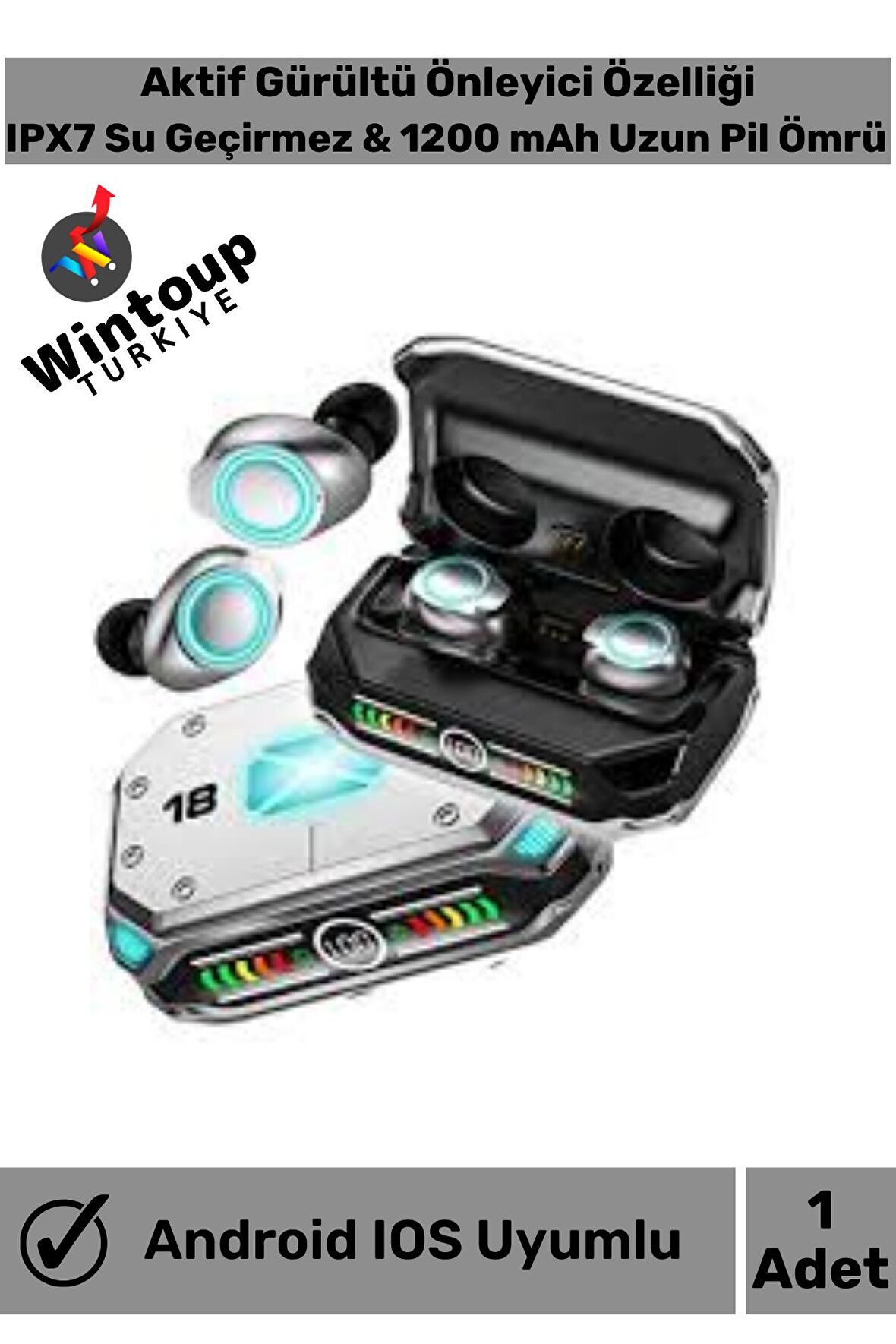 Tüm Modeller Active 2024 M41 Bluetooth Kulaklık Gümüş