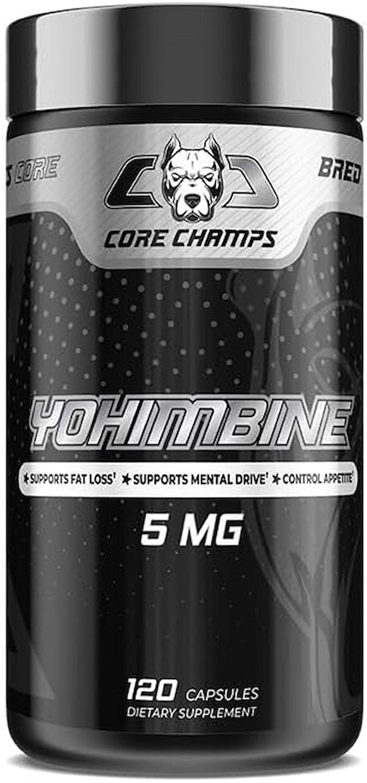 Core Champs Yohimbine 5 MG 120 Caps - By Kai Greene