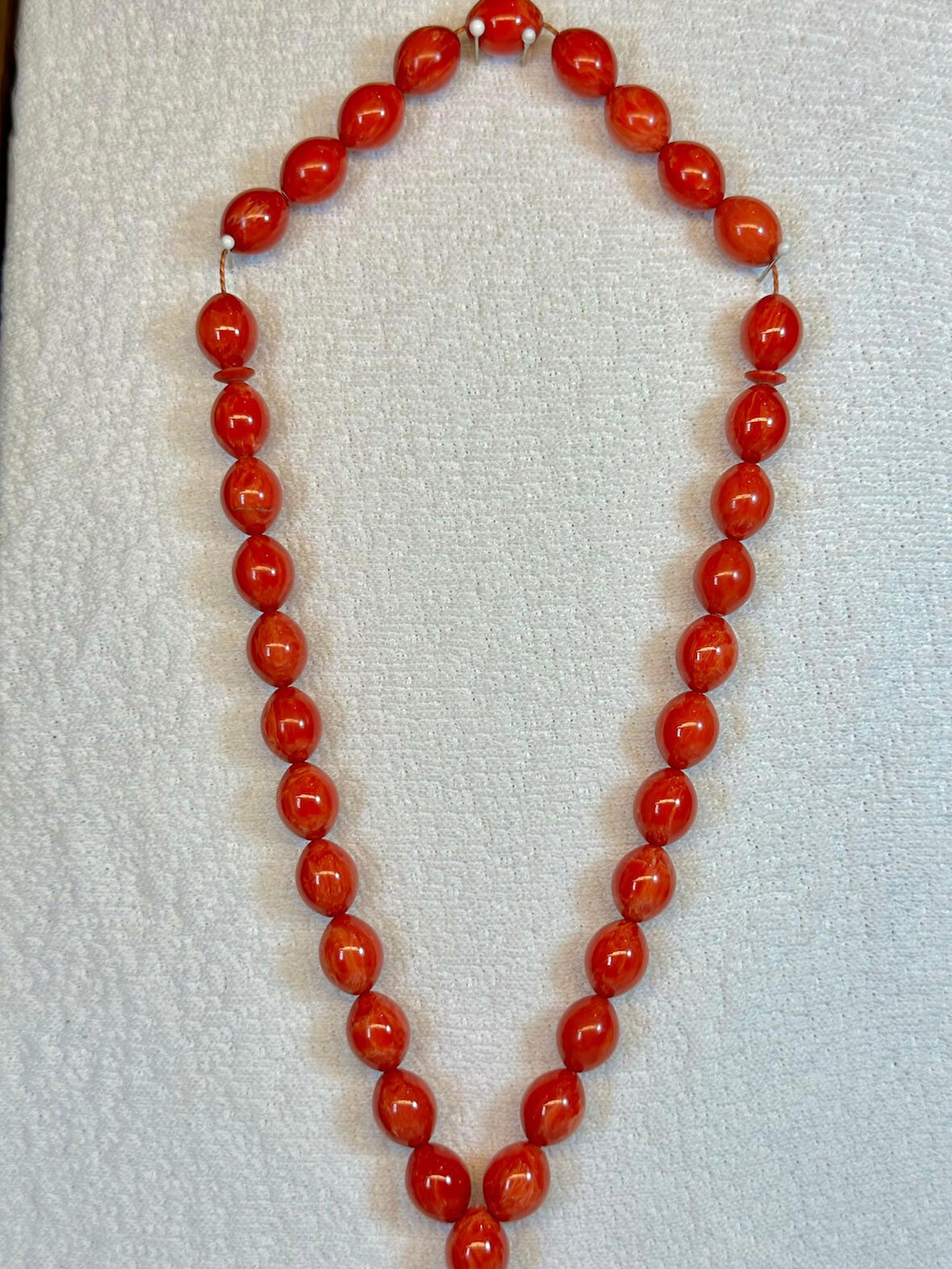 SEVGİLİYE ÖZEL HEDİYE TESBİH KATALİN KIRMIZI RENK BEYZİ KESİM H-1015.