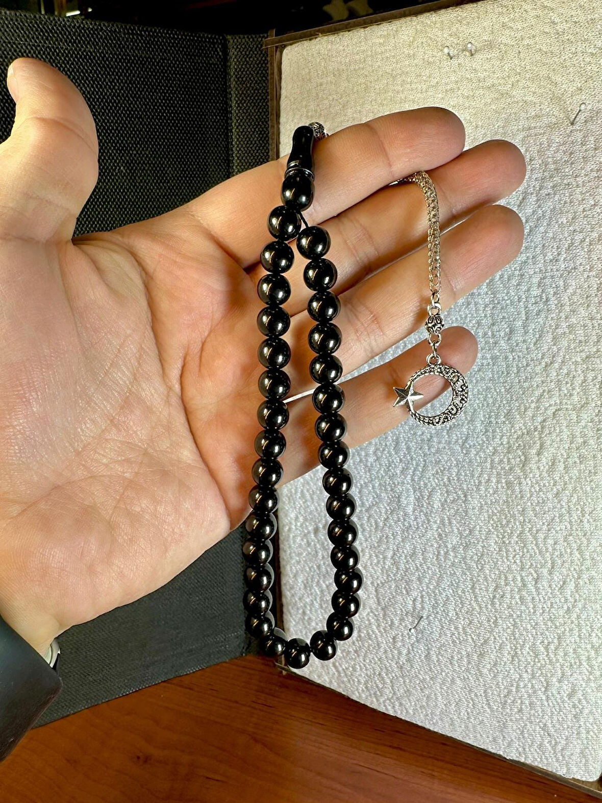 SEVGİLİYE ÖZEL HEDİYE RUS OLTUSU TESBİH METAL KARARMAZ İMAME KÜRE KESİM H-1221.
