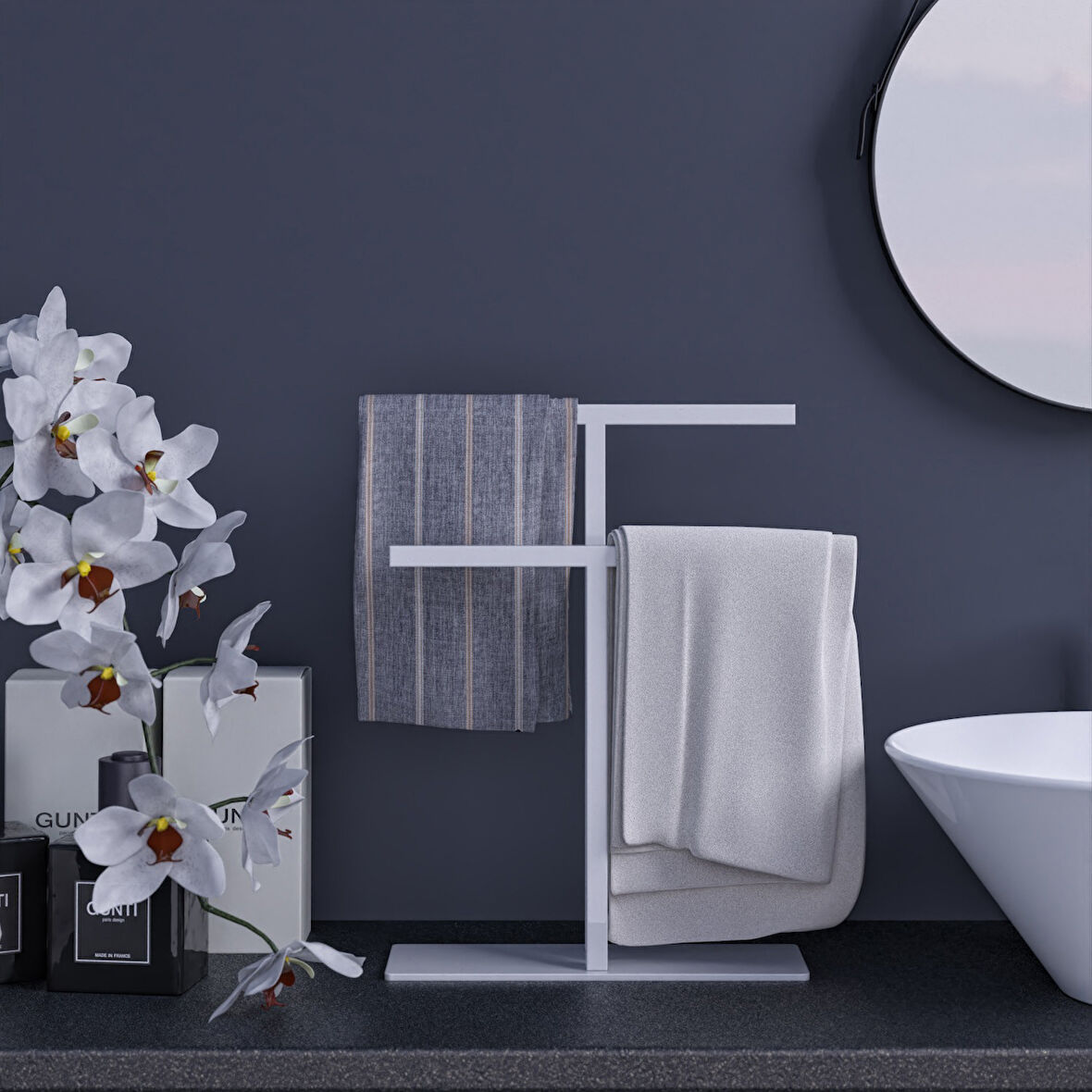 Nilüfer Tezgah Üzeri İki Kollu Düzenleyici, Havluluk 