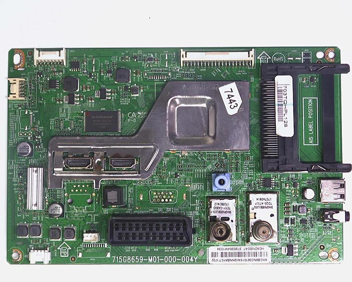 715G8659-M0E-000-004Y , 703TQHPL128 , PHILIPS 32PFS4132/12 Main Board 