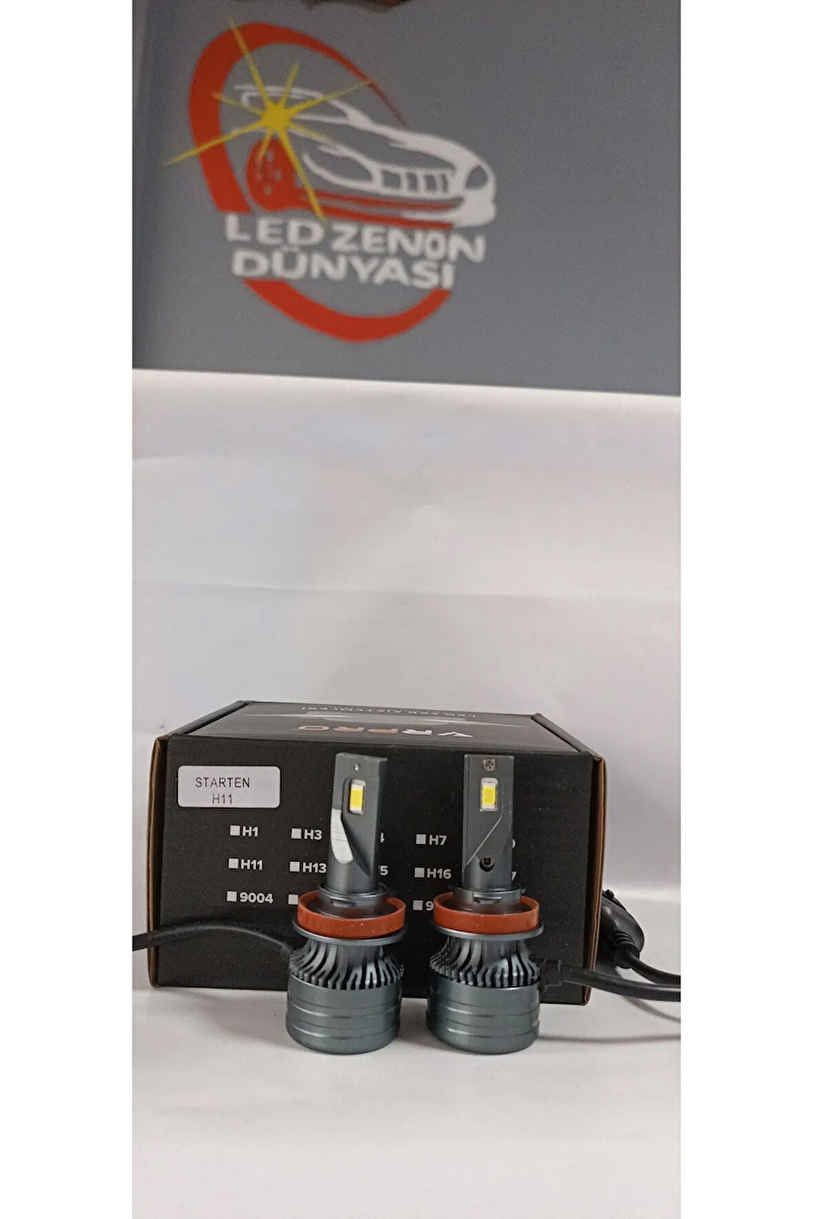 VRPRO STARTEN H11 SLİM LED XENON 12000 LÜMEN GARANTİLİ Profesyonel LED