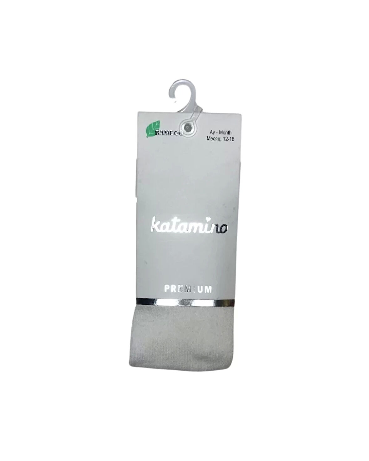 Katamino Liva Bebek Bambu Külotlu Çorap K36000 Krem